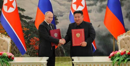 Putin signs mutual defense pact with North Korea into law